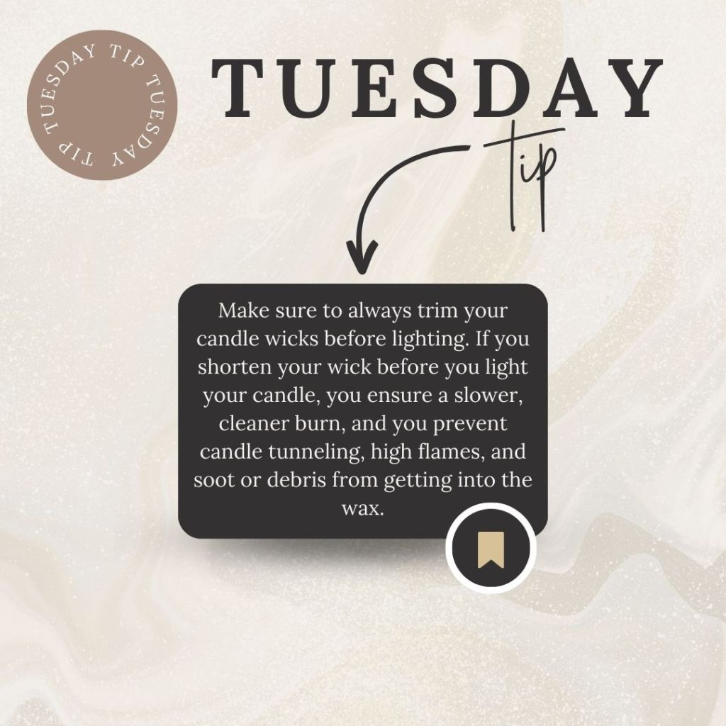 Tip Tuesday: Candle Wicks